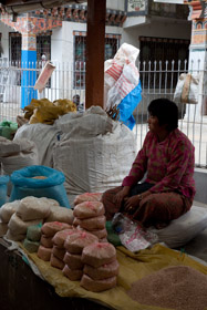 Thimpu - weekend market
